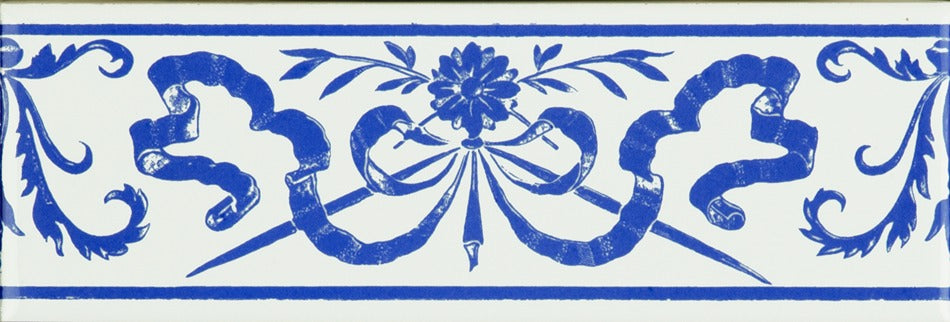 Original Style Artworks Love Knot Border-Royal Blue-IM-0009685