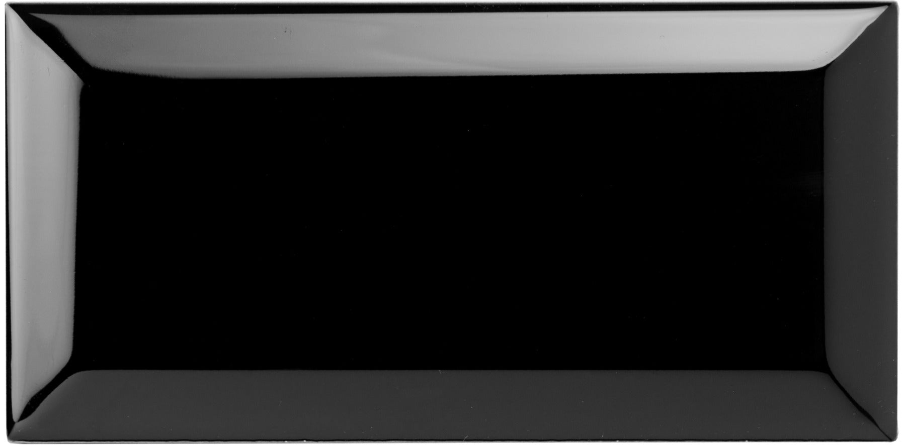 Original Style Artworks Metro Bevelled Tile-Jet Black-IM-0000775