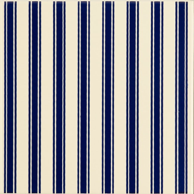 Original Style Artworks Regency Stripe-Royal Blue on County White-IM-0001643