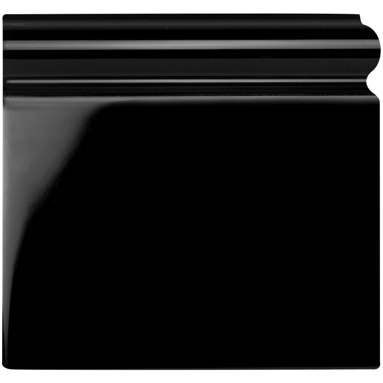 Original Style Artworks Skirting Right External Corner-Jet Black-IM-0009215