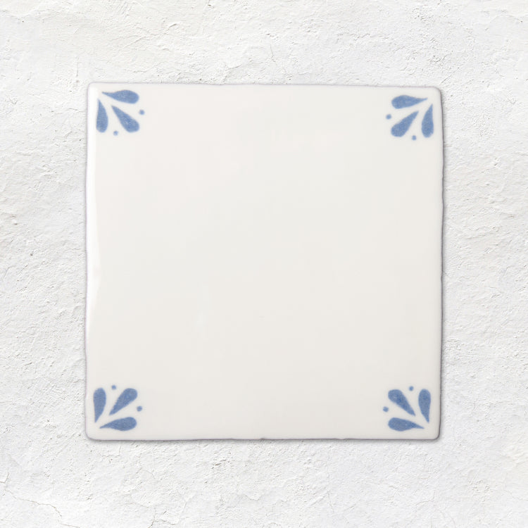 Original Style Country Delft Cornelia Blue Ceramic Wall Tile 13x13cm