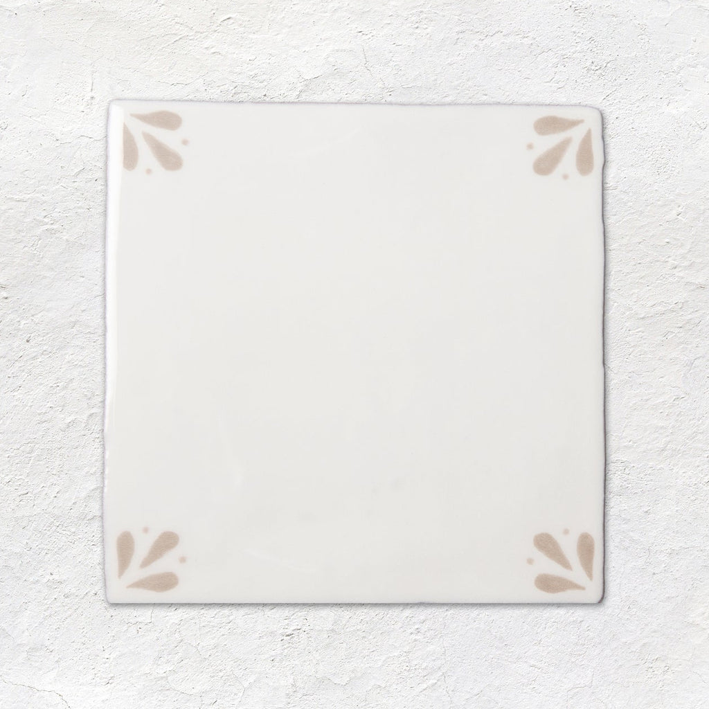 Original Style Country Delft Cornelia Taupe Ceramic Wall Tile 13x13cm
