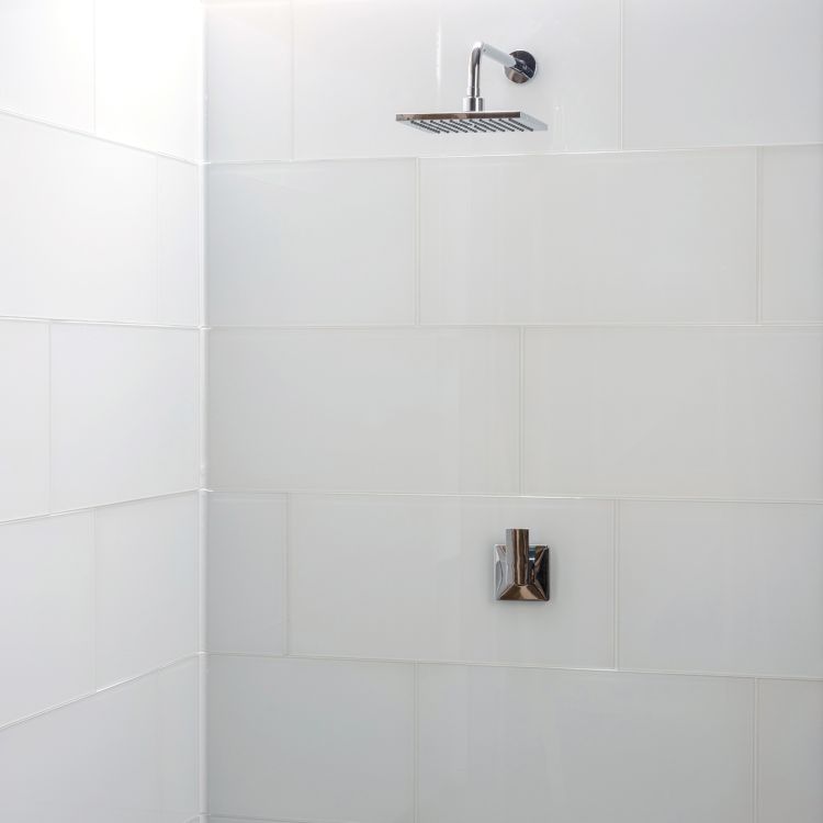 Original Style Glassworks Arctic Clear Glass Tile 30x60cm-