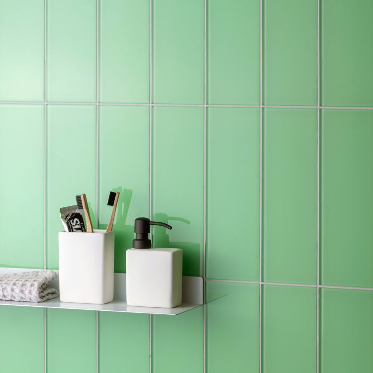 Original Style Glassworks Arkansas Clear Glass Tile 10x30cm-