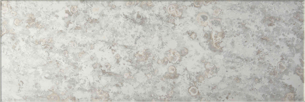 Оriginal Style Glassworks Brick Antique Mirror White Tile 10x30cm-