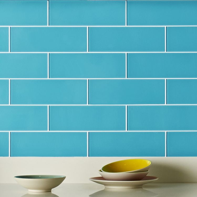 Original Style Glassworks Colorado Clear Glass Tile 10x30cm-