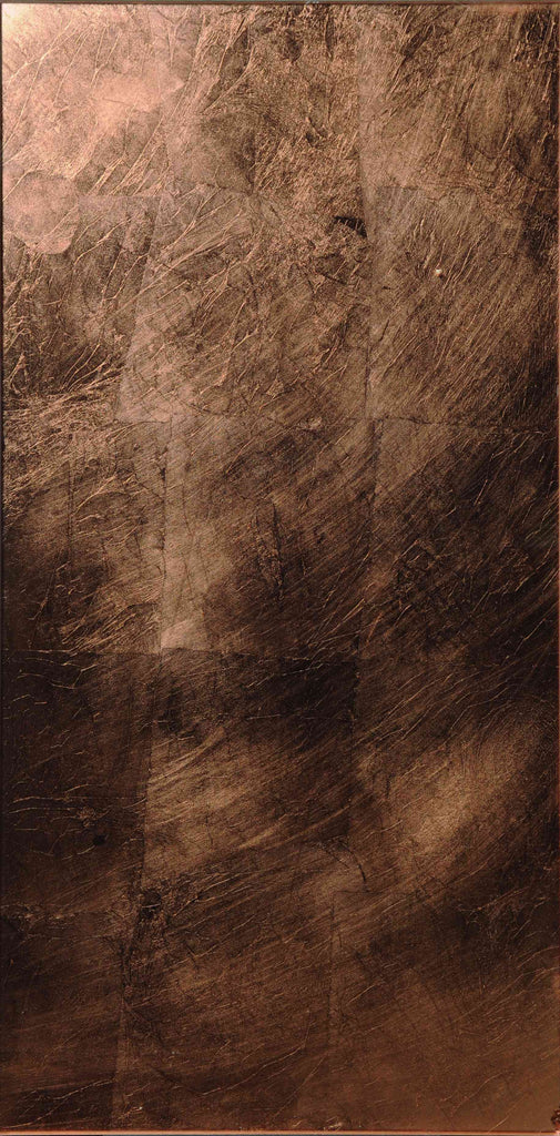 Оriginal Style Glassworks Copper Leaf Decorative Effects Glass Tile 30x60cm-