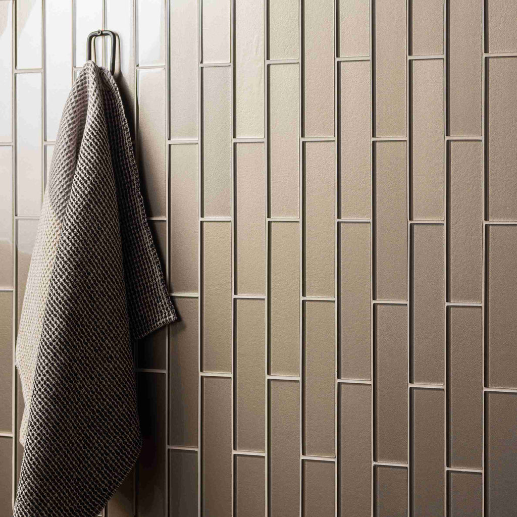 Original Style Glassworks Hypnos Brickbond Mosaic Tile 20x40cm-