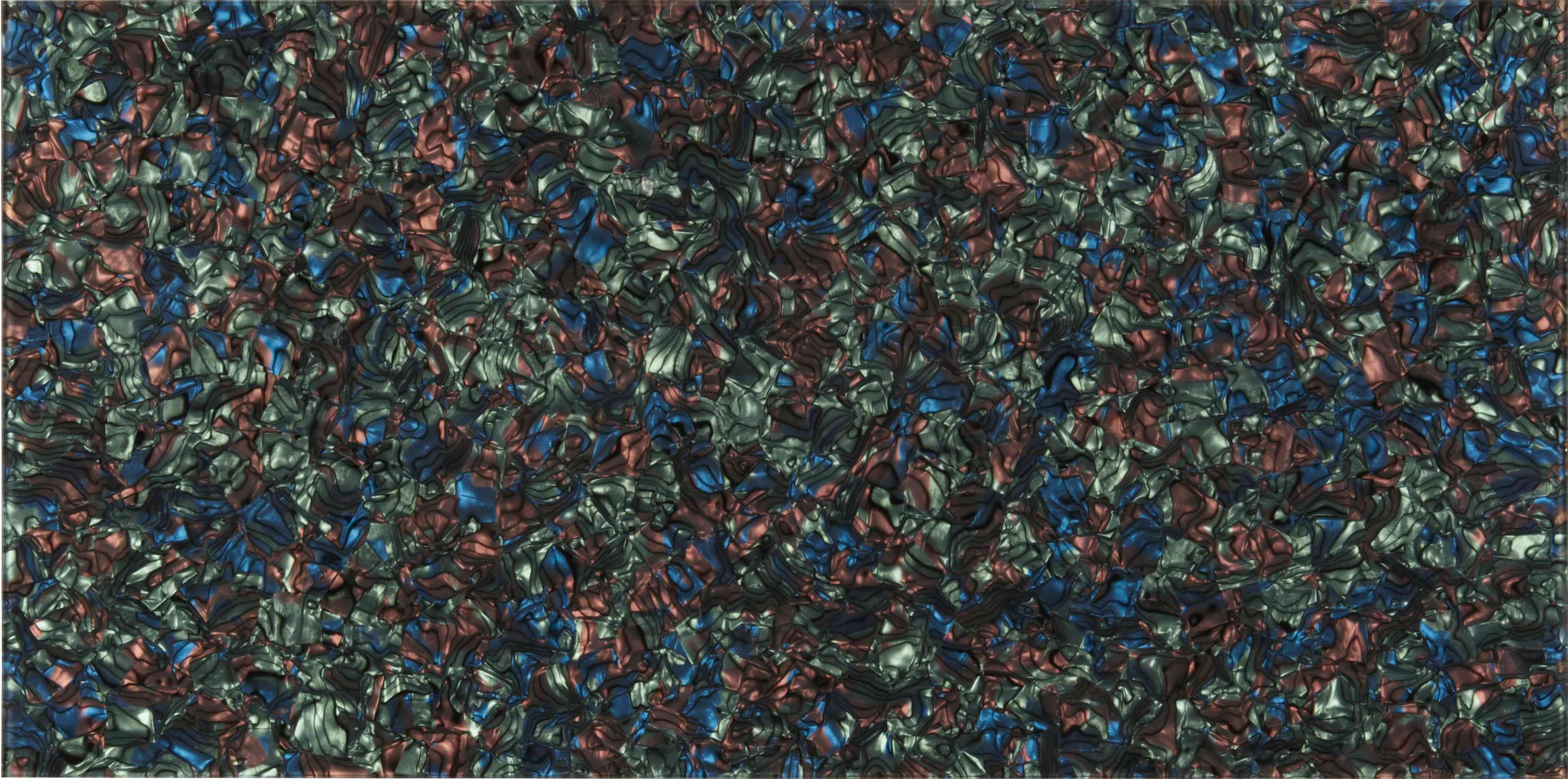 Original Style Glassworks Paua Decorative Effects Glass Tile 30x60cm-