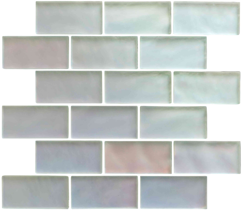 Original Style Glassworks Pearl Frost Mosaic Radiance Tile 30x30cm-