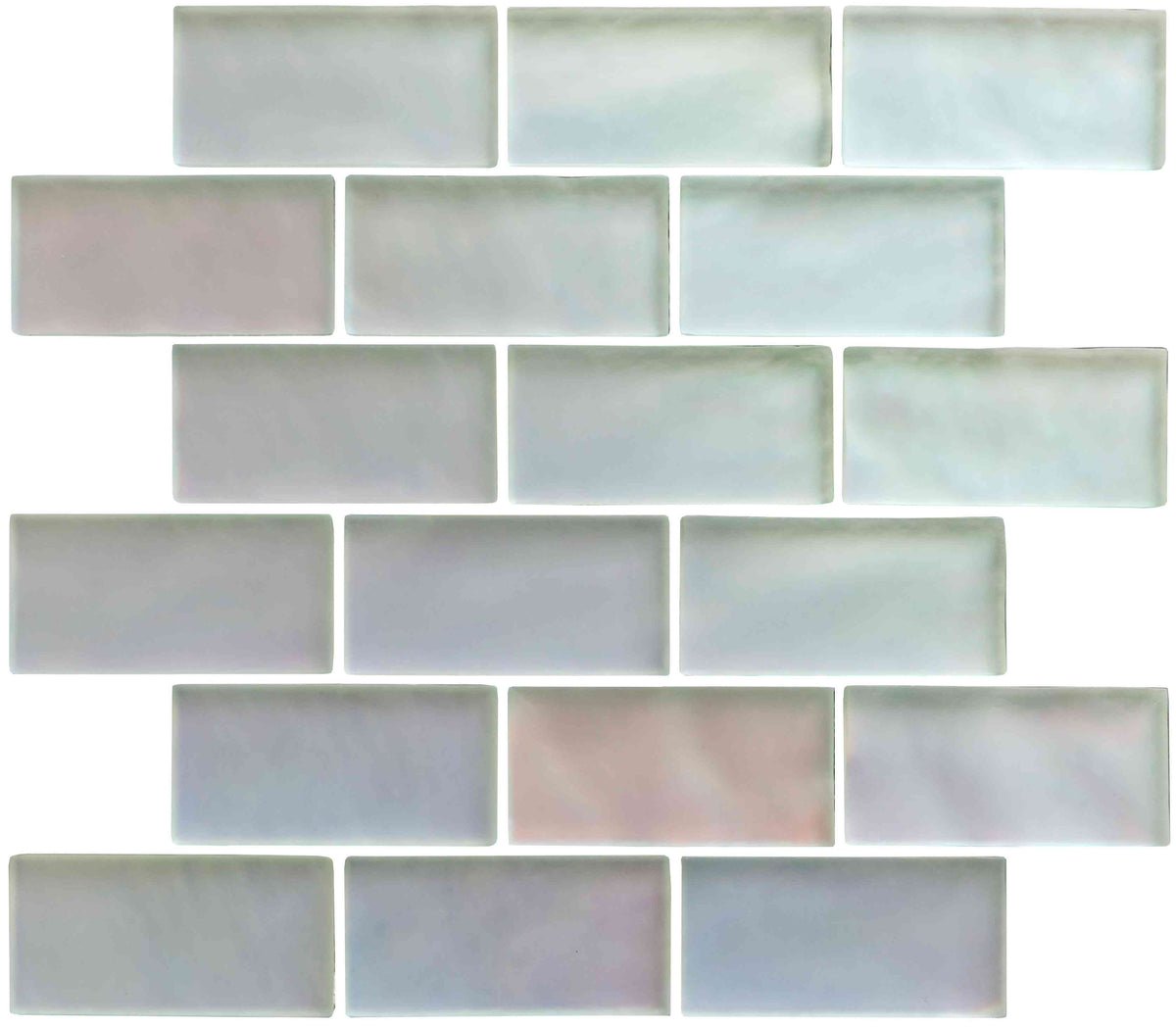 Original Style Glassworks Pearl Frost Mosaic Radiance Tile 30x30cm-