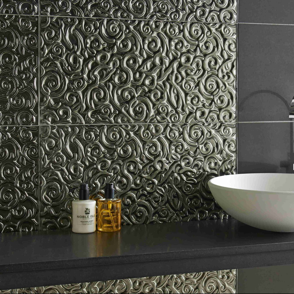 Оriginal Style Glassworks Pharaoh Decorative Effects Glass Tile 30x60cm-