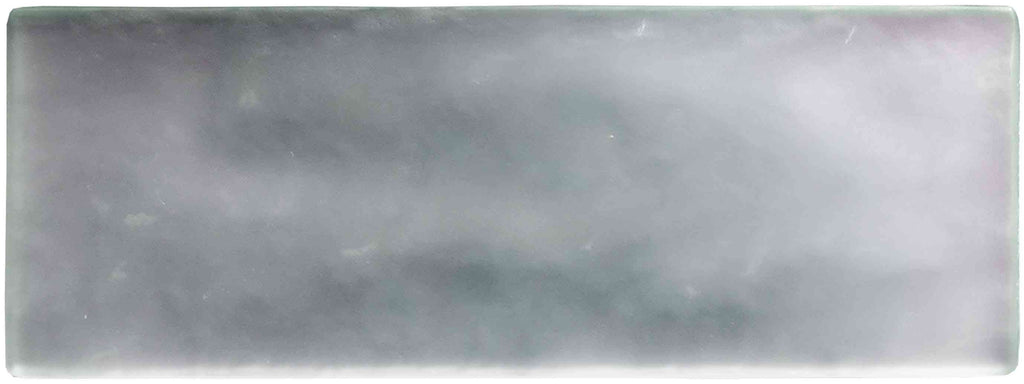 Original Style Glassworks Silver Frost Brick Radiance Tile 8x20cm-