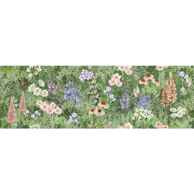 Original Style Living English Garden Floral Single Tile 30x100cm-