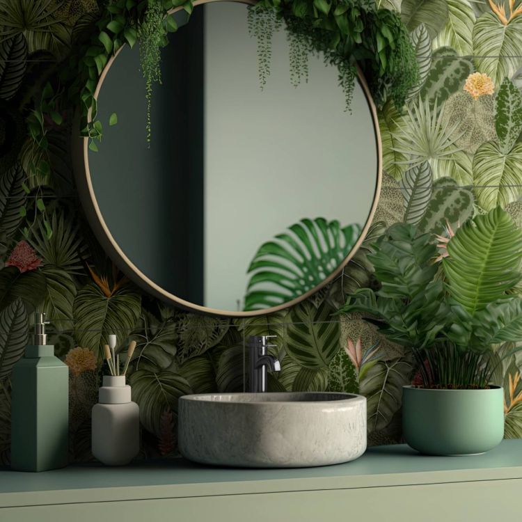 Original Style Living Tropical Oasis Single Tile 30x100cm-