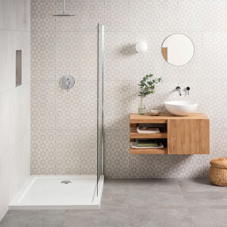 Original Style Living View Off White Matt Glazed Ceramic Tile 30x60cm-