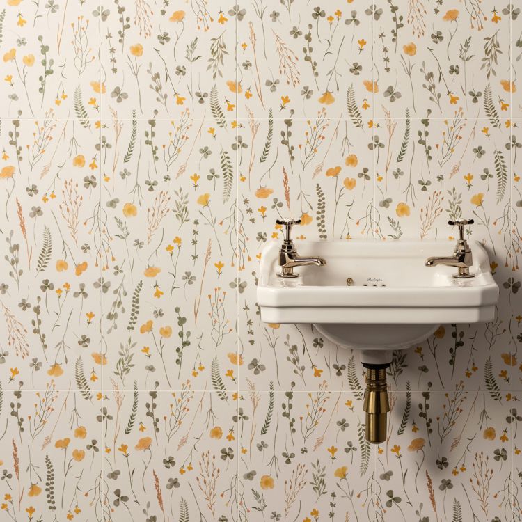 Original Style Living Wildflower Gold Tile 30x60cm-
