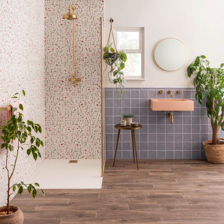 Original Style Living Wildflower Rose Tile 30x60cm-