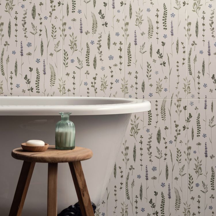 Original Style Living Wildflower Violet Tile 30x60cm-