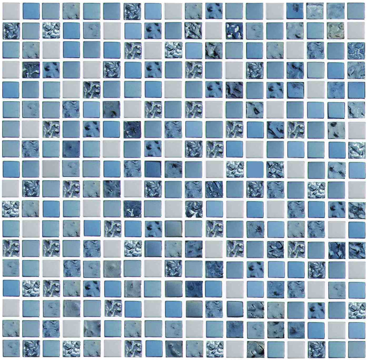 Original Style Mosaics Rena Earth And Fire Mixed Mosaic Tile 30x30cm-