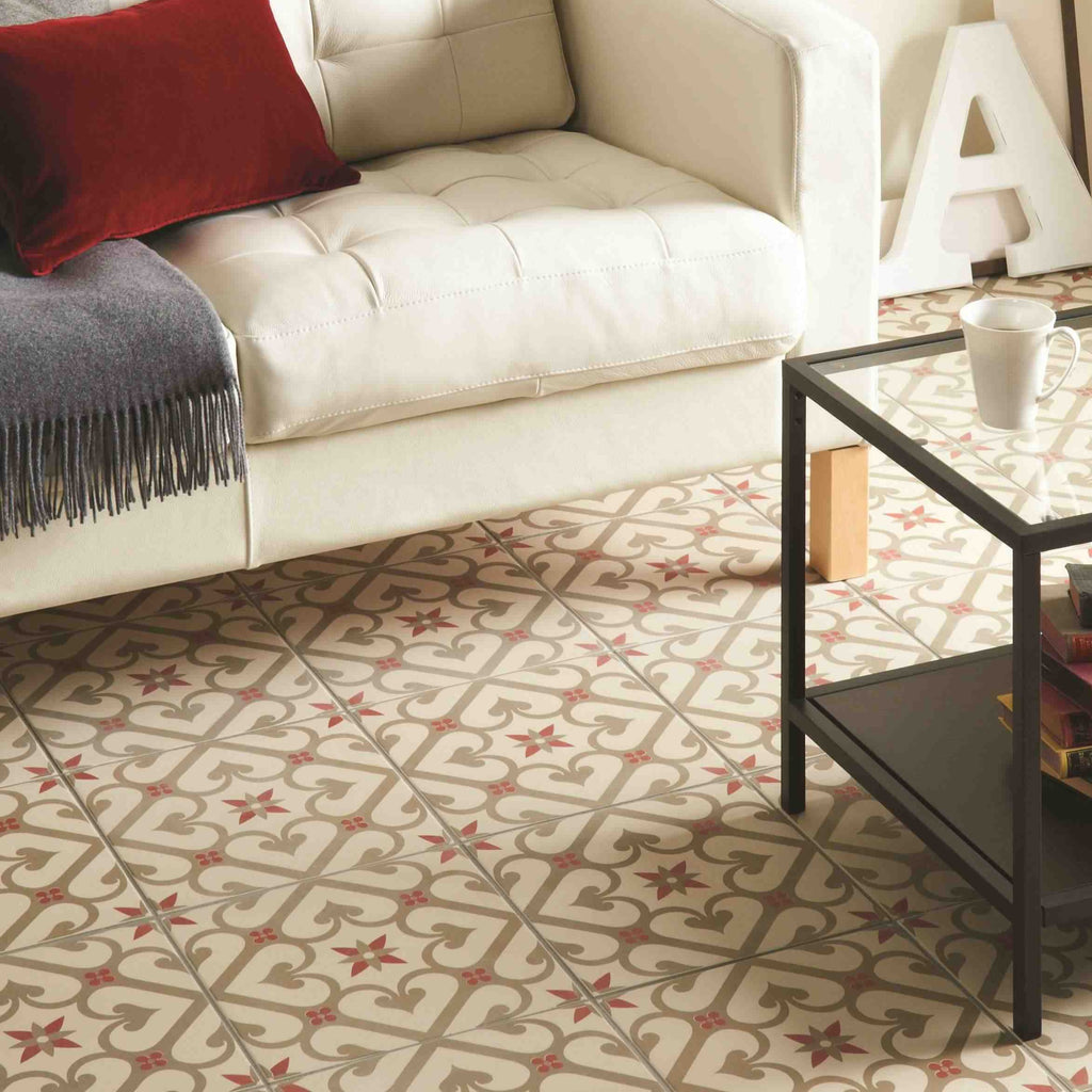 Original Style Odyssey Grande Epoque Rose Tile 30x30cm-