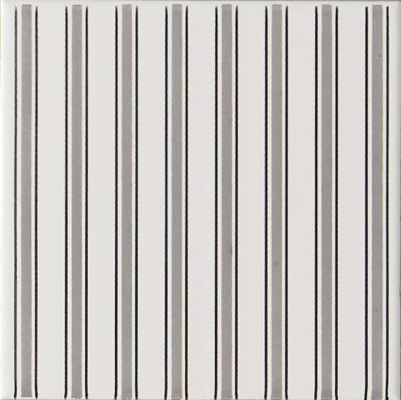 Original Style Odyssey Grey on Brilliant White Tile 15x15cm-Riviera-IM-0022256