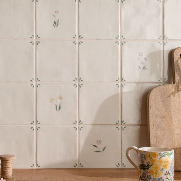 Original Style Spring May Ceramic Wall Tile 13x13cm