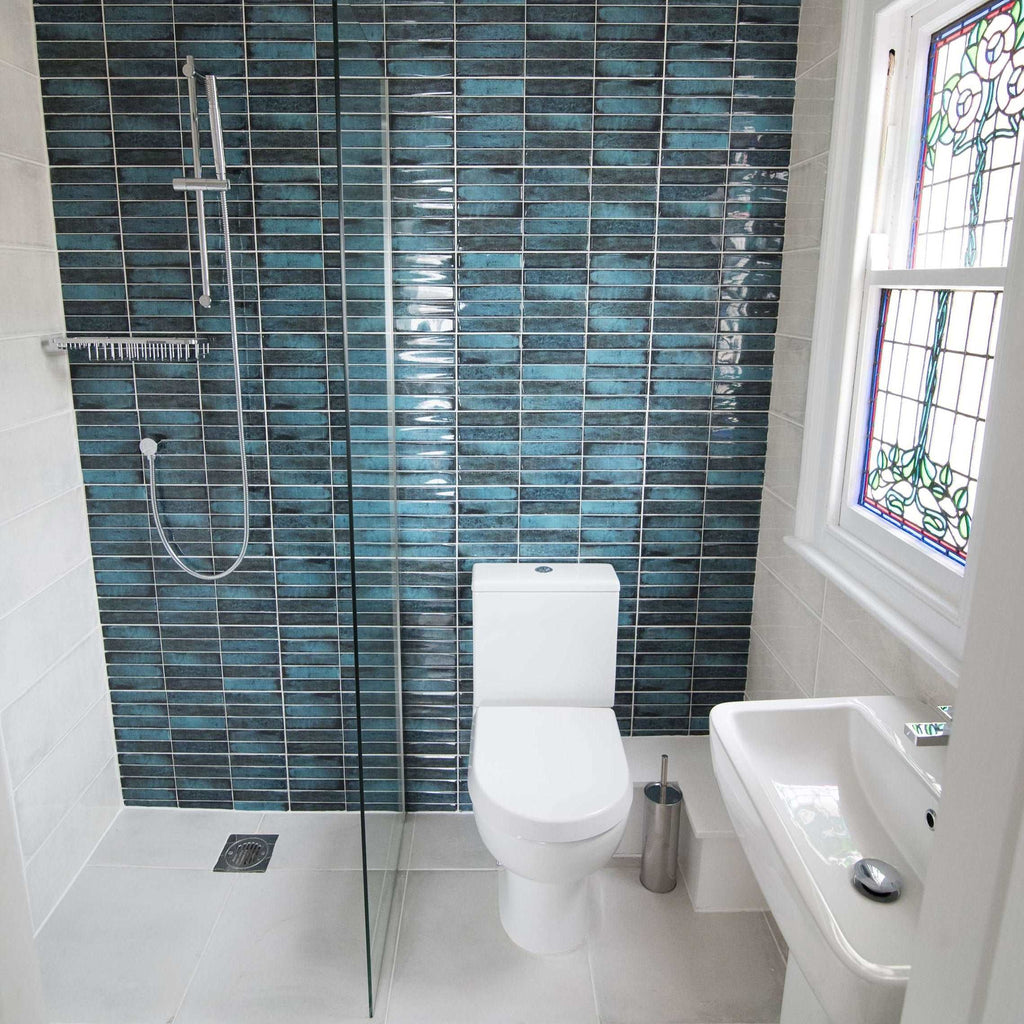 Original Style Tileworks Montblanc Blue Stack Tile 20x60cm-
