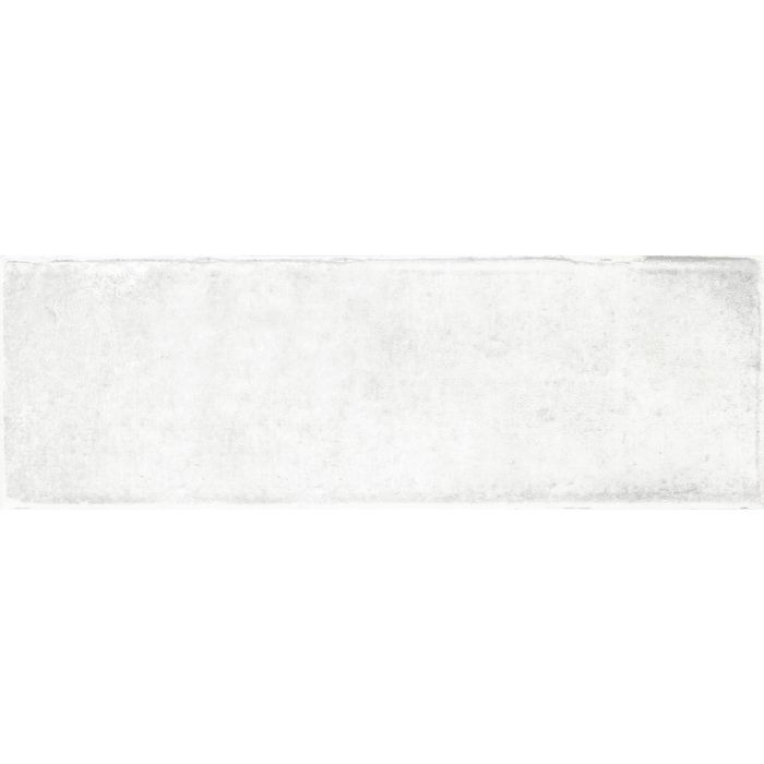 Original Style Tileworks Montblanc White Ceramic Wall Tile 20x60cm-
