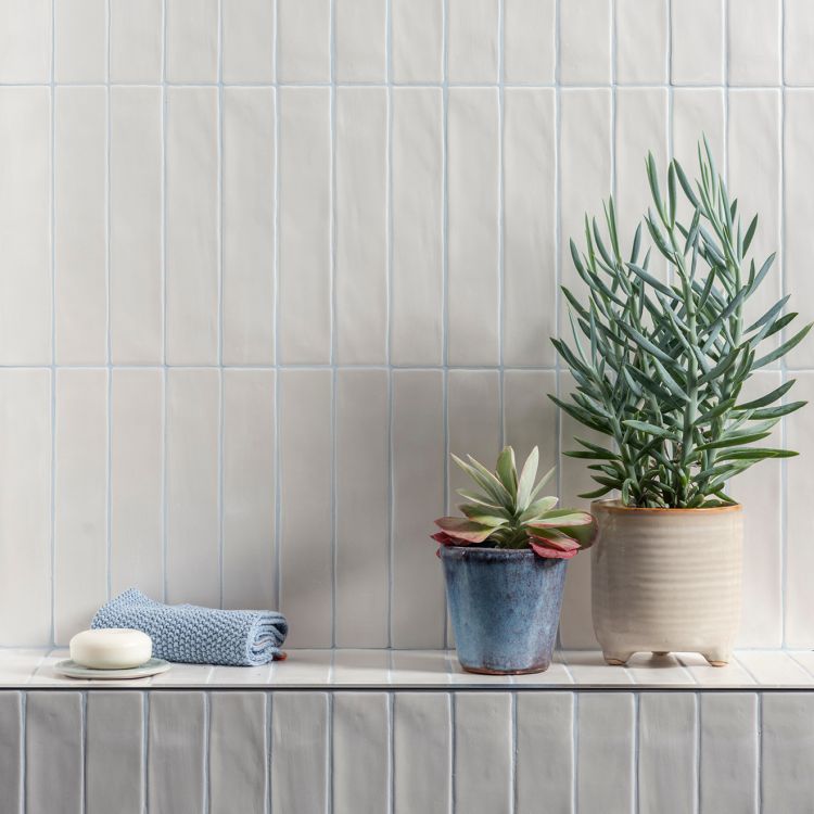 Original Style Tileworks Sherbet Blue Brick Tile 5x25cm-