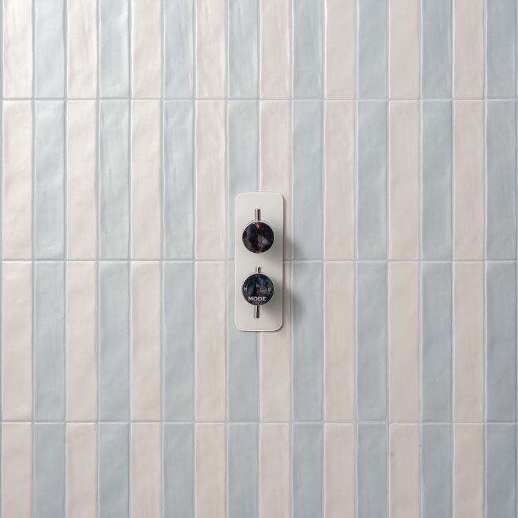 Original Style Tileworks Sherbet Blue Brick Tile 5x25cm-