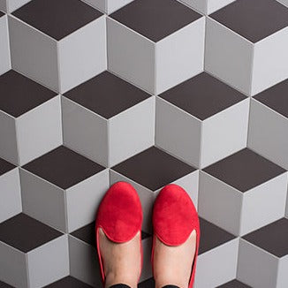 Original Style Victorian Bloomsbury Pattern-Floor-Tile