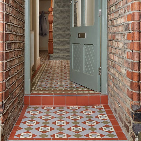 Original Style Victorian Conway Pattern-Floor-Tile