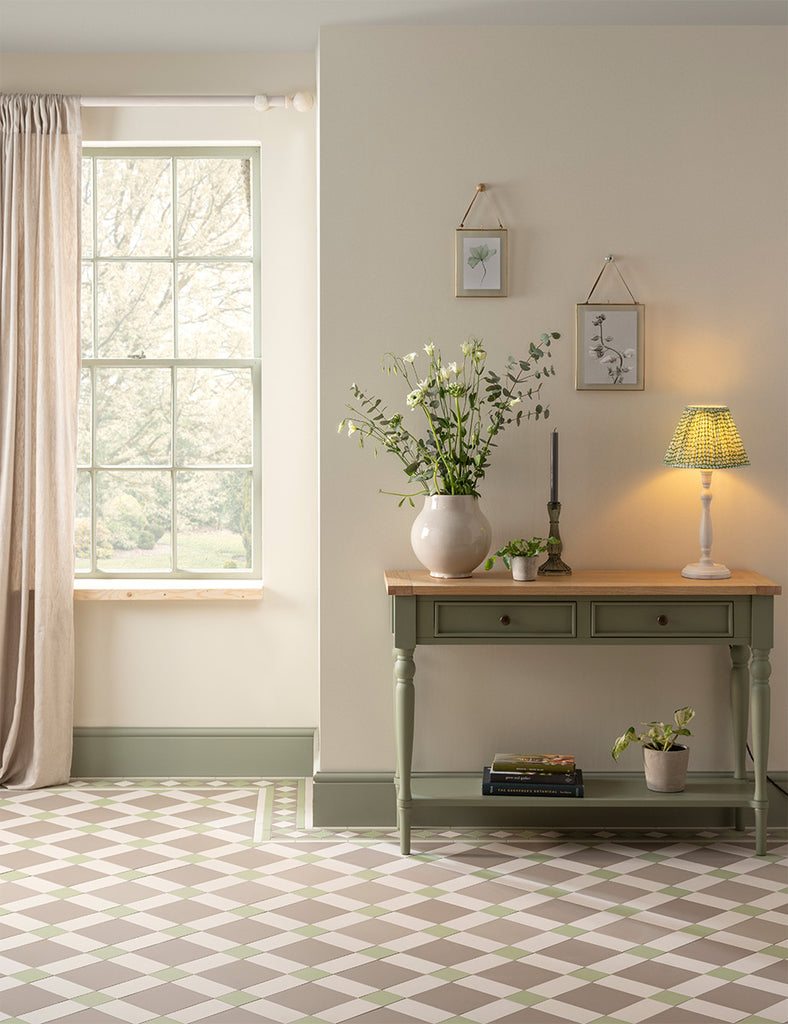 Original Style Victorian Falkirk 3-colour Spring Green Pattern-Floor-Tile