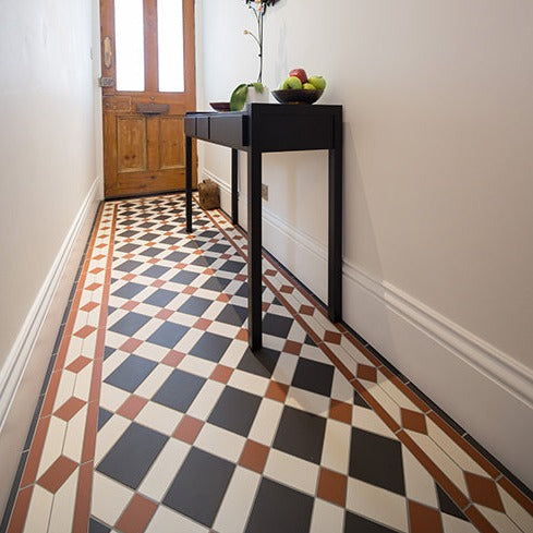 Original Style Victorian Falkirk Pattern-Floor-Tile