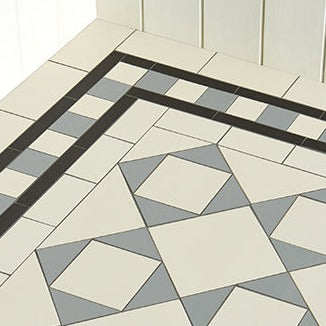 Original Style Victorian Fotheringhay Pattern-Floor-Tile