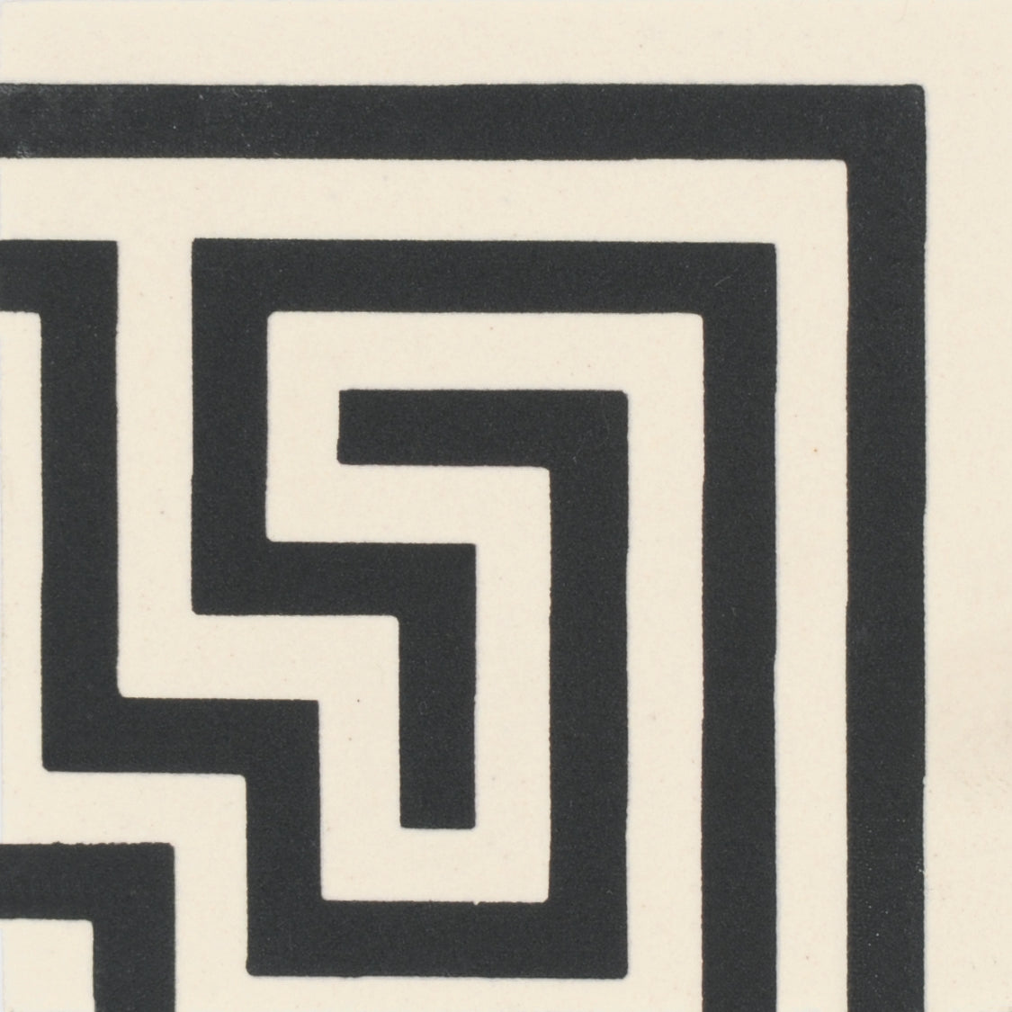 Original Style Victorian Greek Key Corner-Black on White-IM-0019927-Floor-Tile