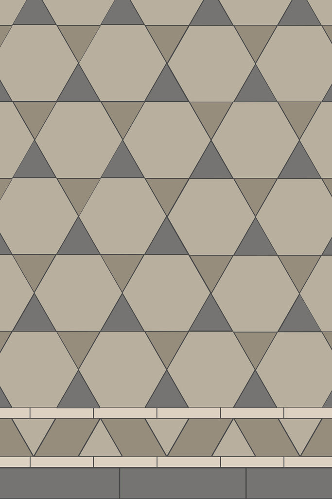 Original Style Victorian Hexham Pattern-Floor-Tile
