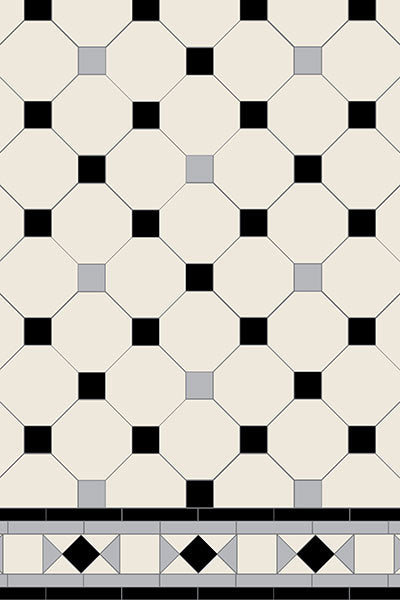 Original Style Victorian Nottingham Pattern-Floor-Tile