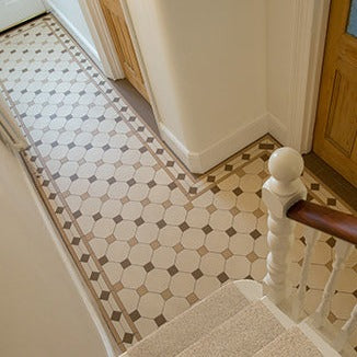 Original Style Victorian Nottingham Pattern-Floor-Tile