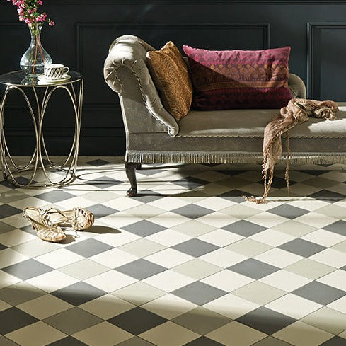 Original Style Victorian Oxford 3 Colour Pattern-Floor-Tile