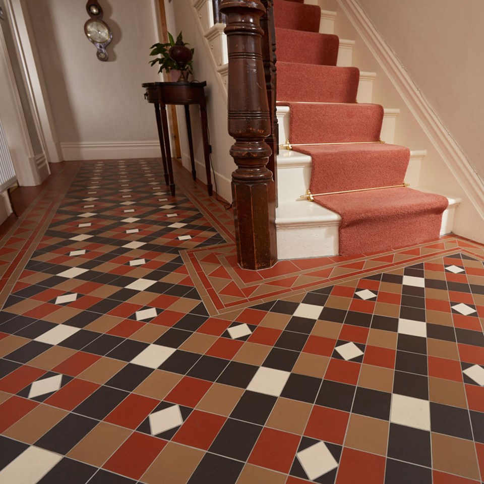 Original Style Victorian Richmond Pattern-Floor-Tile