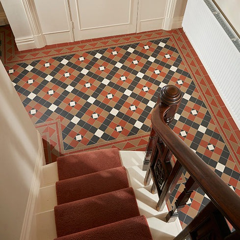 Original Style Victorian Richmond Pattern-Floor-Tile
