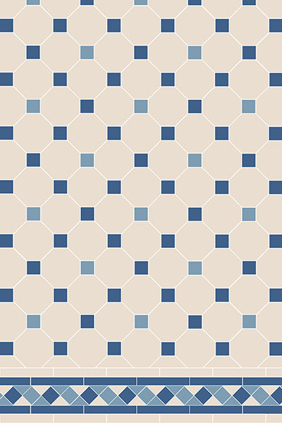 Original Style Victorian Sherwood Pattern-Floor-Tile