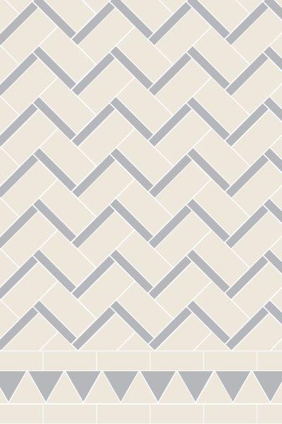Original Style Victorian Stornoway Pattern-Floor-Tile