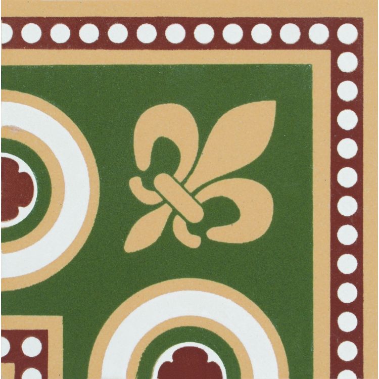 Original Style Victorian Telford Corner-Green-IM-0009108-Floor-Tile