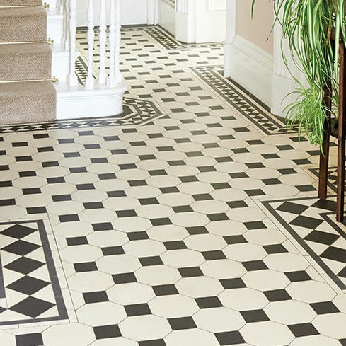 Original Style Victorian York Pattern-Floor-Tile