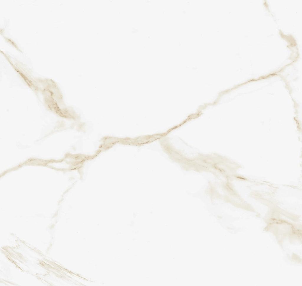Oro Marble Effect Gloss Porcelain Floor Tile 60x60cm