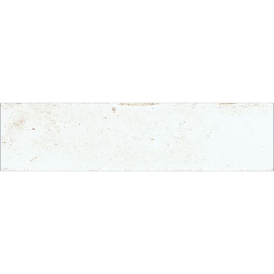 Verona Hope White Gloss Ceramic Wall Tile 7.5x30cm