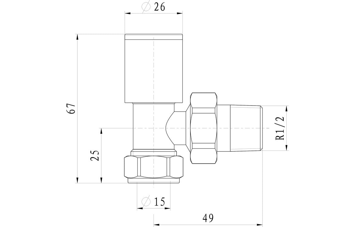 Patterned Chrome Radiator Valves-Heating-DIRA0224-